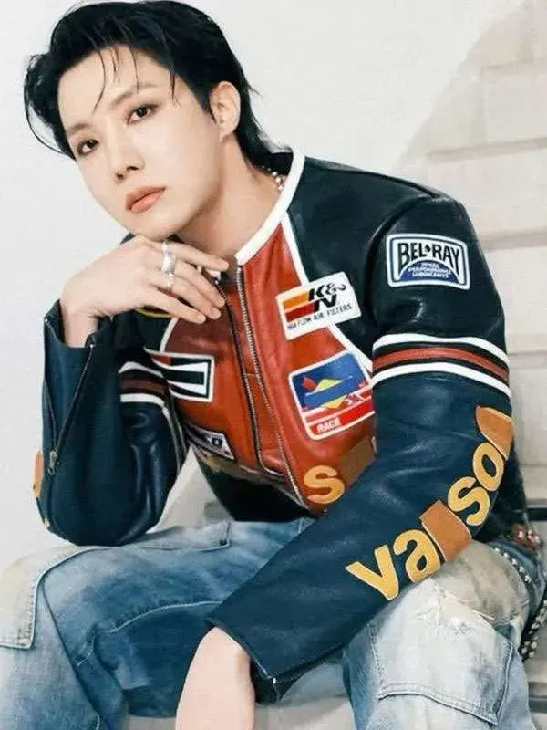 J-Hope Killin It Girl Leather Jacket