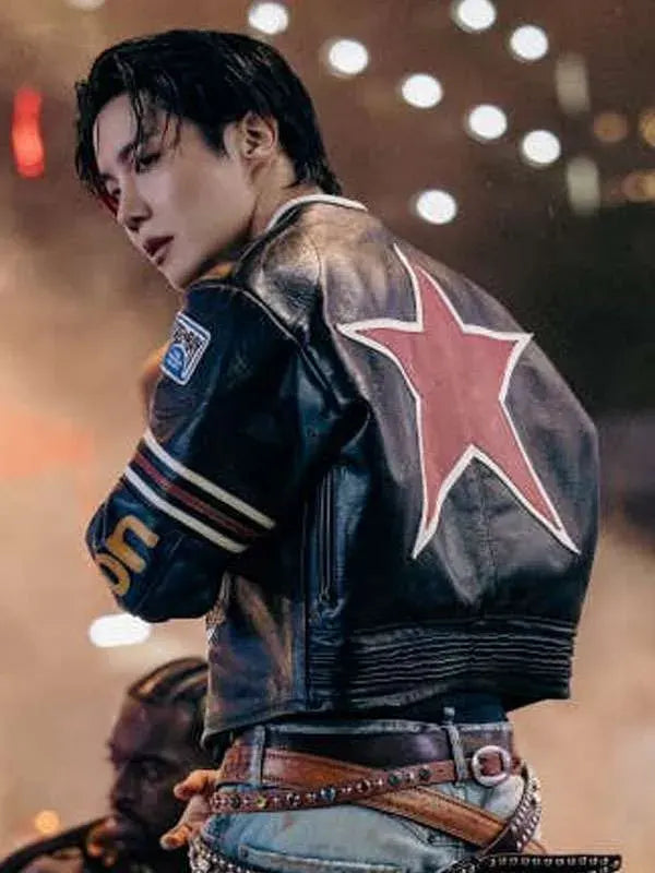 J-Hope Killin It Girl Leather Jacket