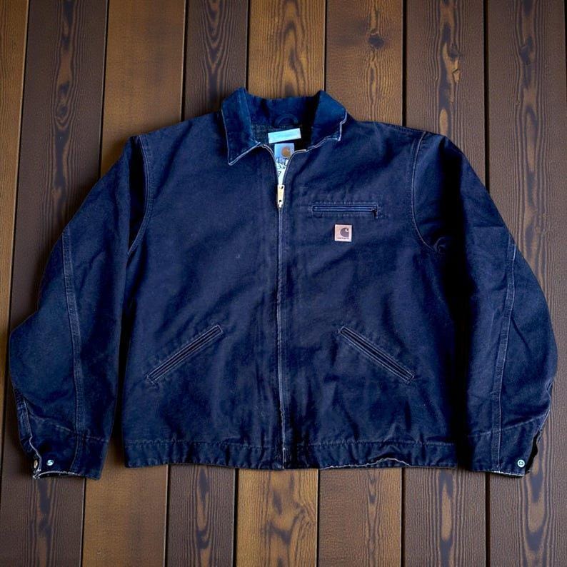 Carhartt J97 Detroit Jacket Blanket Lined, Carhart Duck Canvas Work Jacket