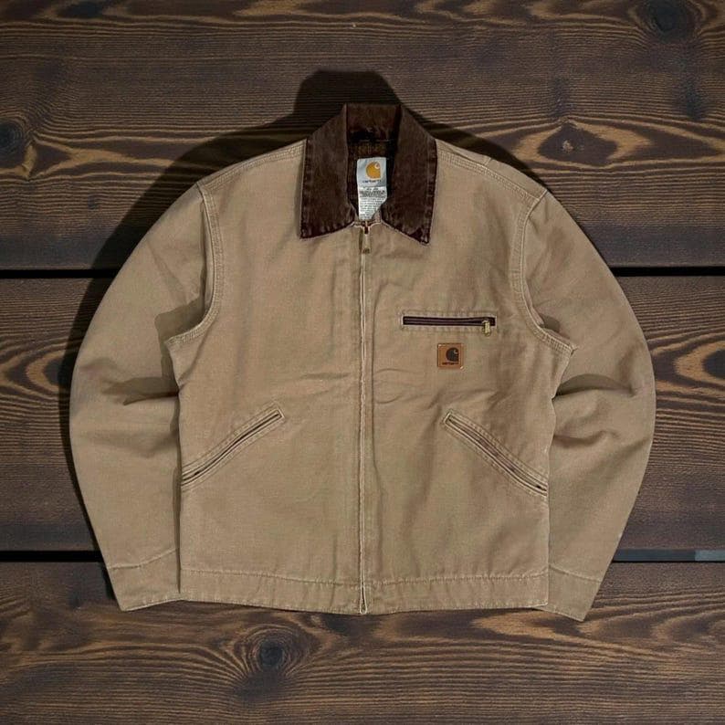 Carhartt J97 Detroit Jacket Blanket Lined, Carhart Duck Canvas Work Jacket