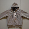 Carhartt J130 Active Jacket, Sandstone Duck Canvas Hooded Workwear Coat, Carhartt Hoodie Streetwear