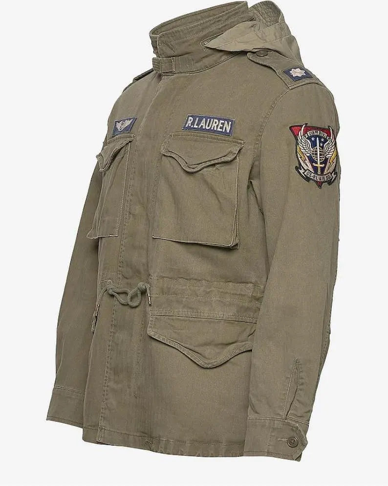 Polo Ralph Lauren Iconic Field Jacket Military Style M-65 Coat
