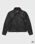 Mutimer Genuine Leather Jacket, Men's Timeless Outerwear, Vintage Style Biker Coat