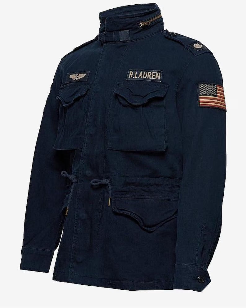 Polo Ralph Lauren Iconic Field Jacket Military Style M-65 Coat