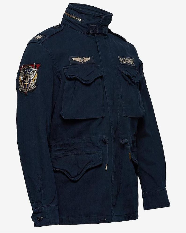 Polo Ralph Lauren Iconic Field Jacket Military Style M-65 Coat