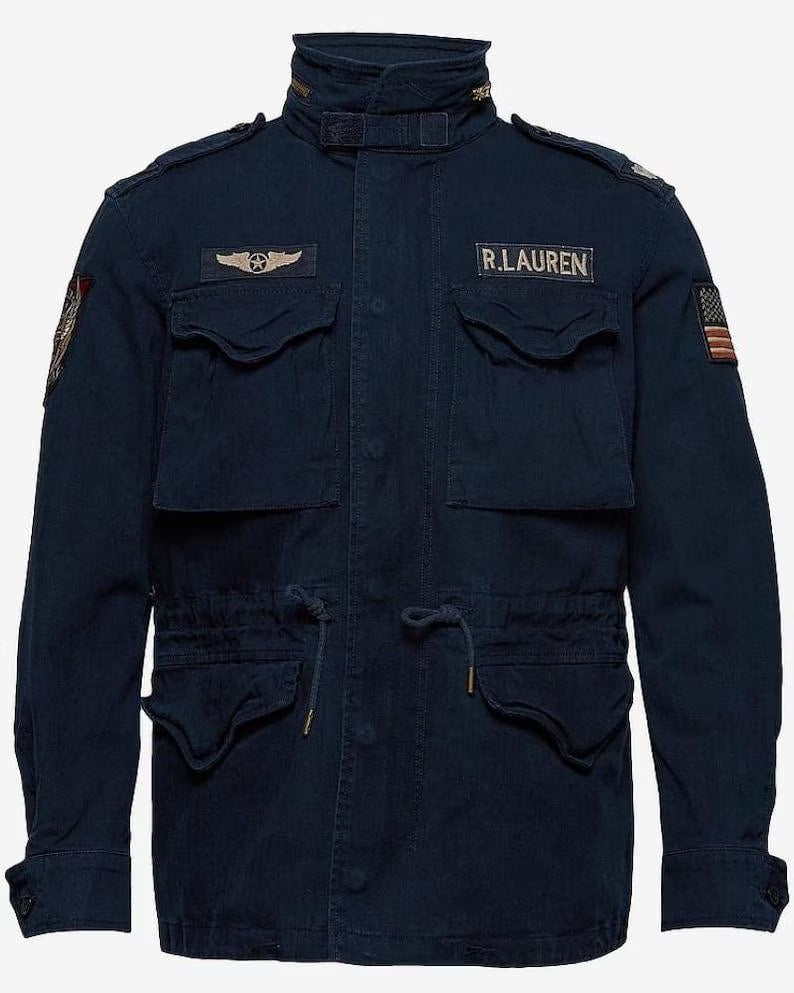 Polo Ralph Lauren Iconic Field Jacket Military Style M-65 Coat