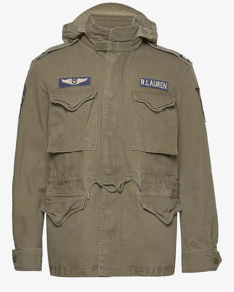 Polo Ralph Lauren Iconic Field Jacket Military Style M-65 Coat