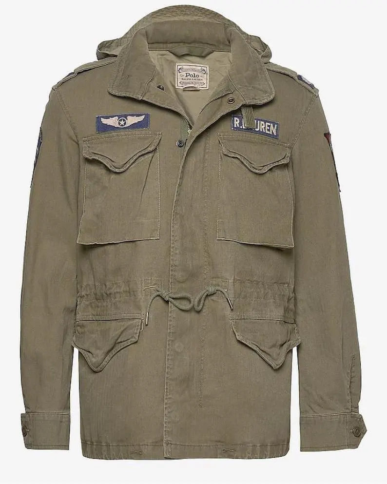 Polo Ralph Lauren Iconic Field Jacket Military Style M-65 Coat